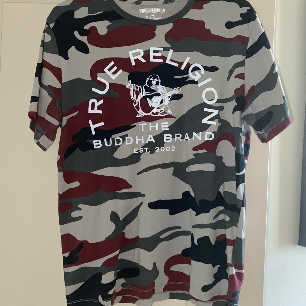 Men’s Camo True Religion Tee